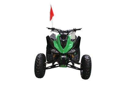 RPS Blizzard 200 Sport ATV - Adult Full Size, 169cc, Automatic with Reverse, 21-Inch Front Tires, Alloy Rims, with Free Battery Charge, up to $49 value