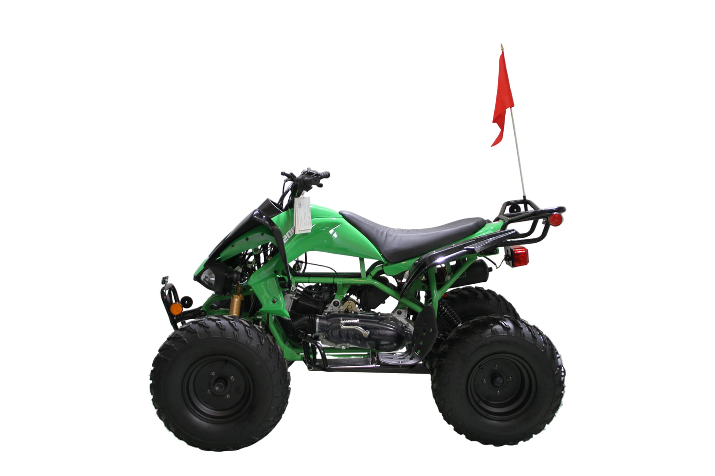 RPS Blizzard 200 Sport ATV - Adult Full Size, 169cc, Automatic with Reverse, 21-Inch Front Tires, Alloy Rims, with Free Battery Charge, up to $49 value