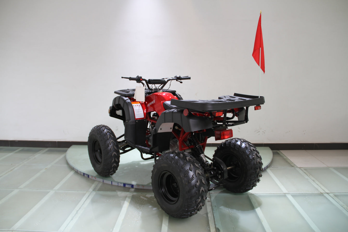 RPS Desert 200 Utility 200ATV-21 Adult ATV - 149cc, Automatic, Reverse, 21" Tires, Dual Racks, LED Lights with Free Battery Charge, up to $49 value