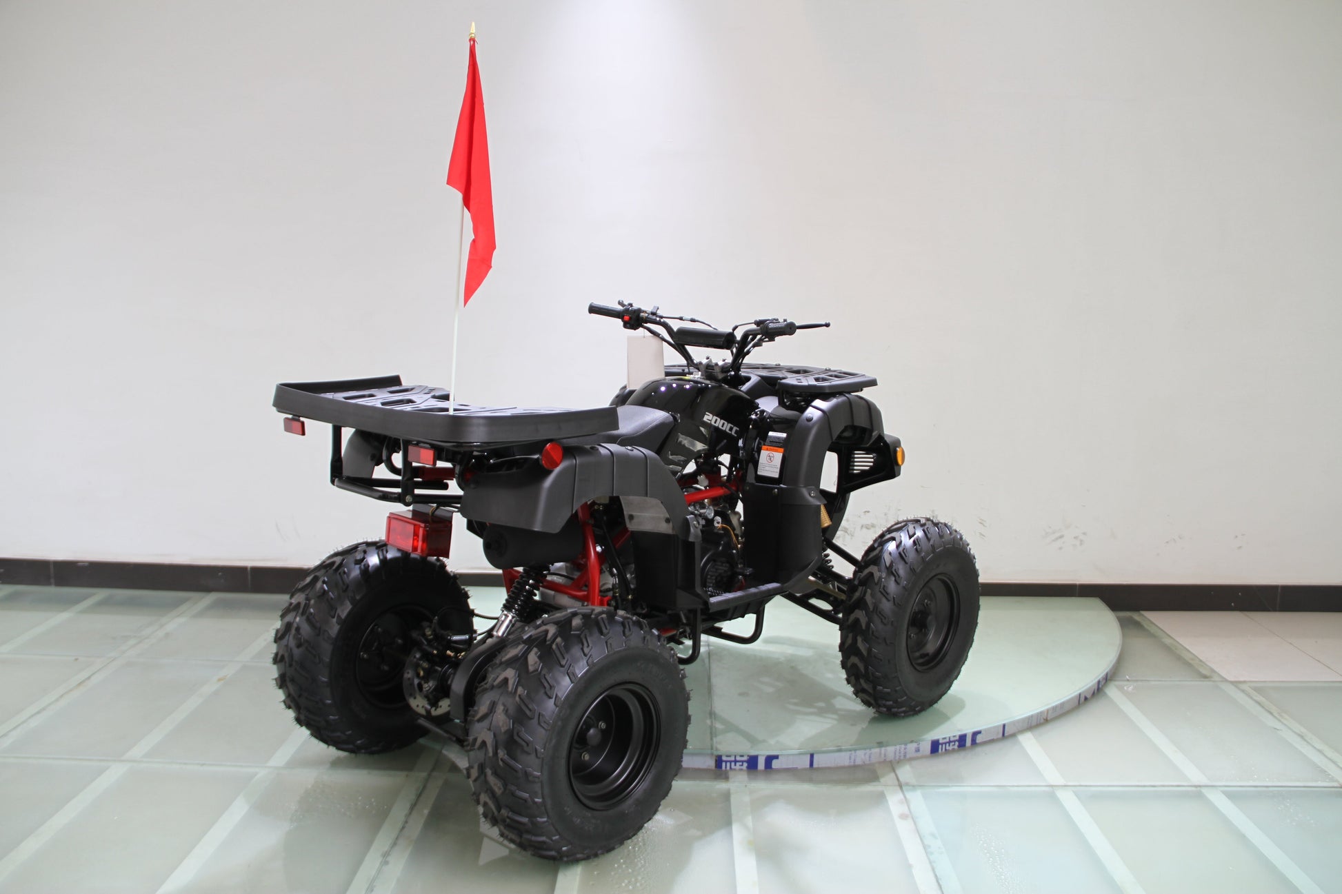 RPS Desert 200 Utility 200ATV-21 Adult ATV - 149cc, Automatic, Reverse, 21" Tires, Dual Racks, LED Lights with Free Battery Charge, up to $49 value