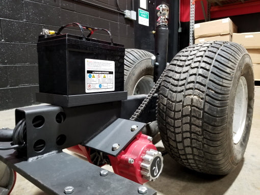 Super Duty Mega Powered Motorized Trailer Dolly Boat Dolly Model: Iron 11k