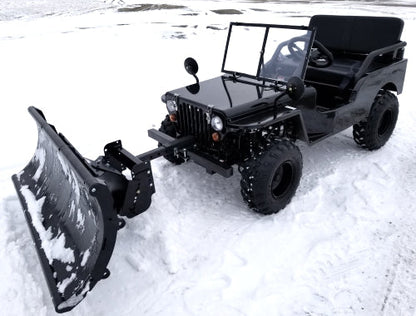 GSI - Mini Gas 125cc jeep Mini Truck ELITE Edition - Lifted With Custom Rims And Fender Flares - 6125A