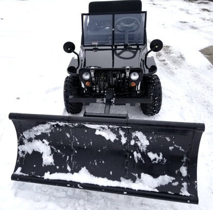 Mini Truck Utv Atv With Snow Plow Utility Mini jeep UTV Off-Road Vehicle Snow Puncher Crusade - Limited