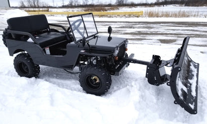 GSI - Mini Gas 125cc jeep Mini Truck ELITE Edition - Lifted With Custom Rims And Fender Flares - 6125A