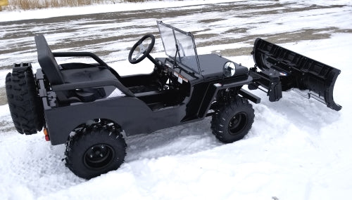 Mini Truck Utv Atv With Snow Plow Utility Mini jeep UTV Off-Road Vehicle Snow Puncher Crusade - Limited