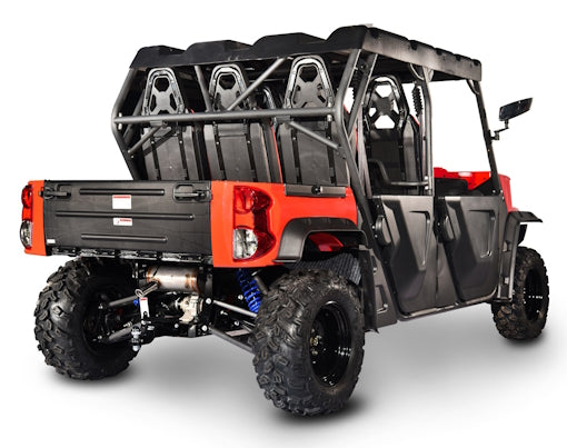 800cc UTV 5 Seater Golf Cart 4x4 Utility Vehicle EFI W/Dump - JungleCross 800 ST-5