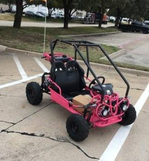 GSI - 125cc Mini Raptor Go Kart Automatic w/Headlights & Taillights - KD125GKG-2