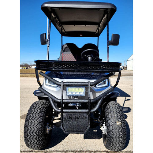 48V Electric Golf Cart 4 Seater Lifted Renegade Edition Utility Golf UTV Compare To Coleman Kandi 4p - Blue