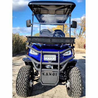 48V Electric Golf Cart 4 Seater Lifted Renegade Edition Utility Golf UTV Compare To Coleman Kandi 4p - White