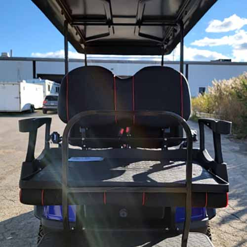 48V Electric Golf Cart 4 Seater Lifted Renegade Edition Utility Golf UTV Compare To Coleman Kandi 4p - White