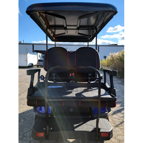 48V Electric Golf Cart 4 Seater Lifted Renegade Edition Utility Golf UTV Compare To Coleman Kandi 4p - Red