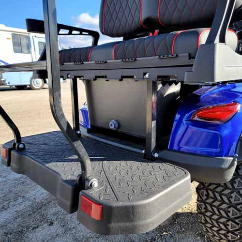 48V Electric Golf Cart 4 Seater Lifted Renegade Edition Utility Golf UTV Compare To Coleman Kandi 4p - White