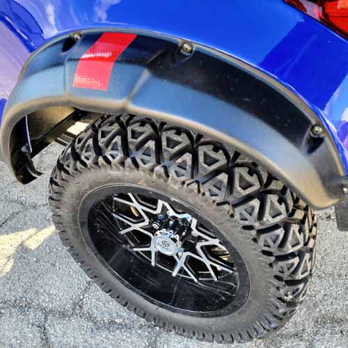 48V Electric Golf Cart 4 Seater Lifted Renegade Edition Utility Golf UTV Compare To Coleman Kandi 4p - White