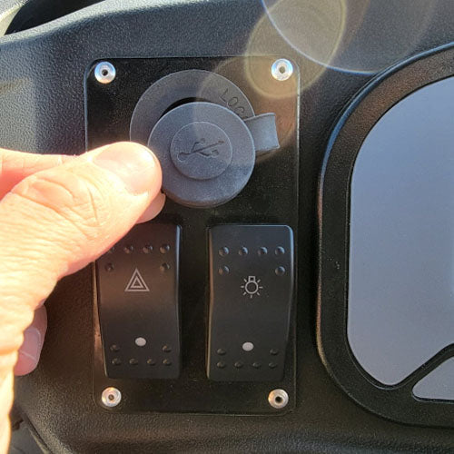 48V Electric Golf Cart 4 Seater Lifted Renegade Edition Utility Golf UTV Compare To Coleman Kandi 4p - Blue