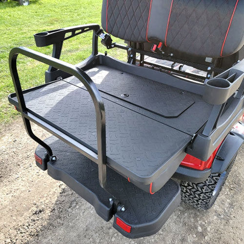 48V Electric Golf Cart 4 Seater Lifted Renegade Edition Utility Golf UTV Compare To Coleman Kandi 4p - Blue
