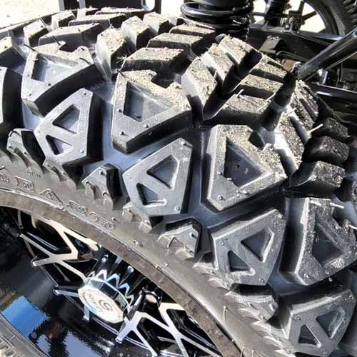 48V Electric Golf Cart 4 Seater Lifted Renegade Edition Utility Golf UTV Compare To Coleman Kandi 4p - White