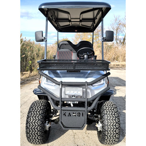 48V Electric Golf Cart 4 Seater Lifted Renegade Edition Utility Golf UTV Compare To Coleman Kandi 4p - Red