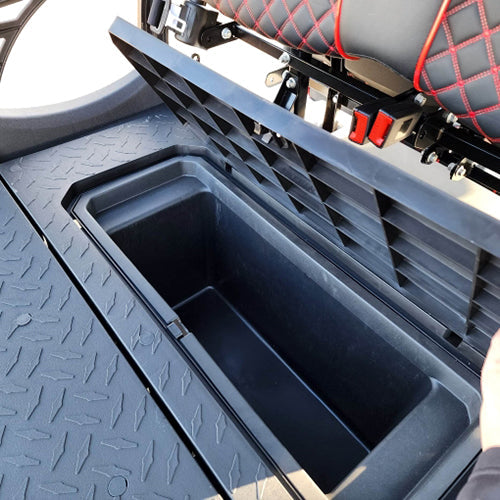 48V Electric Golf Cart 4 Seater Lifted Renegade Edition Utility Golf UTV Compare To Coleman Kandi 4p - Red