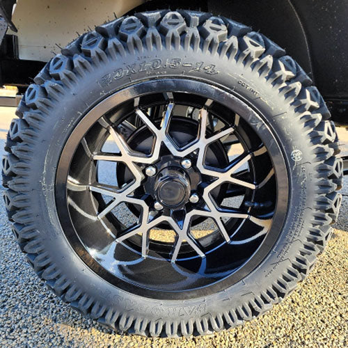 48V Electric Golf Cart 4 Seater Lifted Renegade Edition Utility Golf UTV Compare To Coleman Kandi 4p - Silver