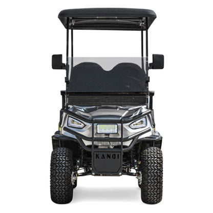 48V Electric Golf Cart 4 Seater Lifted Renegade Edition Utility Golf UTV Compare To Coleman Kandi 4p - Red