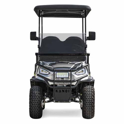 48V Electric Golf Cart 4 Seater Lifted Renegade Edition Utility Golf UTV Compare To Coleman Kandi 4p - White