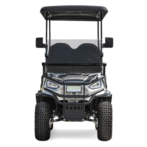 48V Electric Golf Cart 4 Seater Lifted Renegade Edition Utility Golf UTV Compare To Coleman Kandi 4p - Red