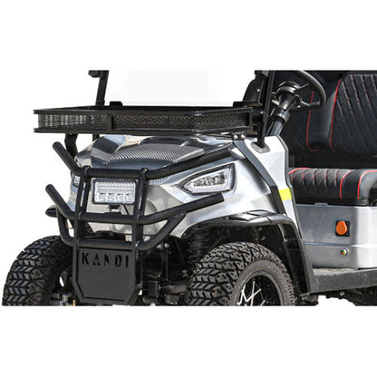 48V Electric Golf Cart 4 Seater Lifted Renegade Edition Utility Golf UTV Compare To Coleman Kandi 4p - Blue