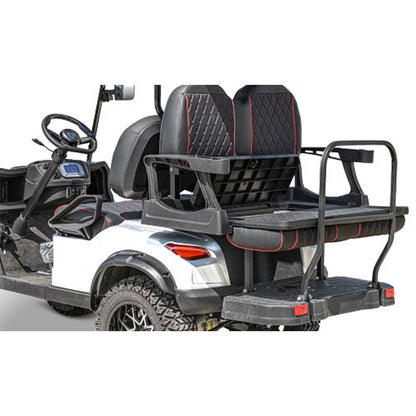 48V Electric Golf Cart 4 Seater Lifted Renegade Edition Utility Golf UTV Compare To Coleman Kandi 4p - Blue