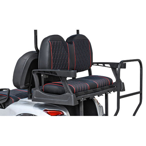 48V Electric Golf Cart 4 Seater Lifted Renegade Edition Utility Golf UTV Compare To Coleman Kandi 4p - Blue