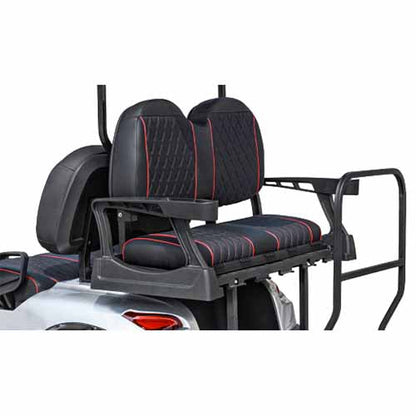 48V Electric Golf Cart 4 Seater Lifted Renegade Edition Utility Golf UTV Compare To Coleman Kandi 4p - White
