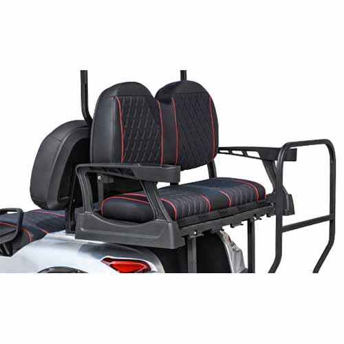 48V Electric Golf Cart 4 Seater Lifted Renegade Edition Utility Golf UTV Compare To Coleman Kandi 4p - White