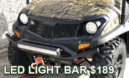 200cc UTV With Snow Plow ATV Gas Golf Cart Utility Vehicle Snow Master GVX