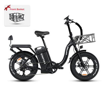 Rattan LF ULTRA 1000W 48V 40.5Ah Brushless Gear Hub Motor Full Suspension Fat Tire 4.0 Foldable 2-Seater Step-Through Electric Bike with Hydraulic Brakes and Max Range of 120 Miles! - 100% Financing Available! - Coming May 2026