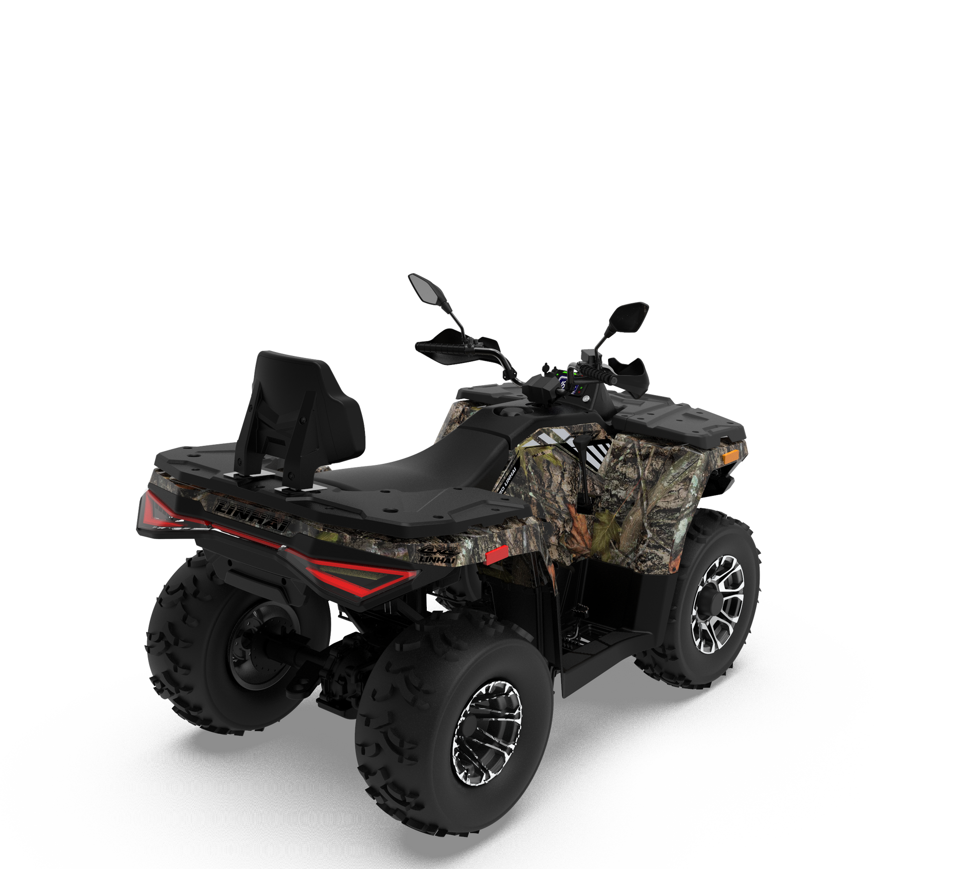 RPS Muscle 300 Deluxe 4X4 Utility ATV with Winch, Blue Tooth speakers and Battery included. Shaft Drive, 22hp