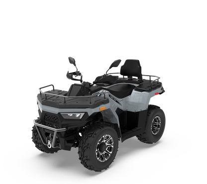 RPS Muscle 300 Deluxe 4X4 Utility ATV with Winch, Blue Tooth speakers and Battery included. Shaft Drive, 22hp