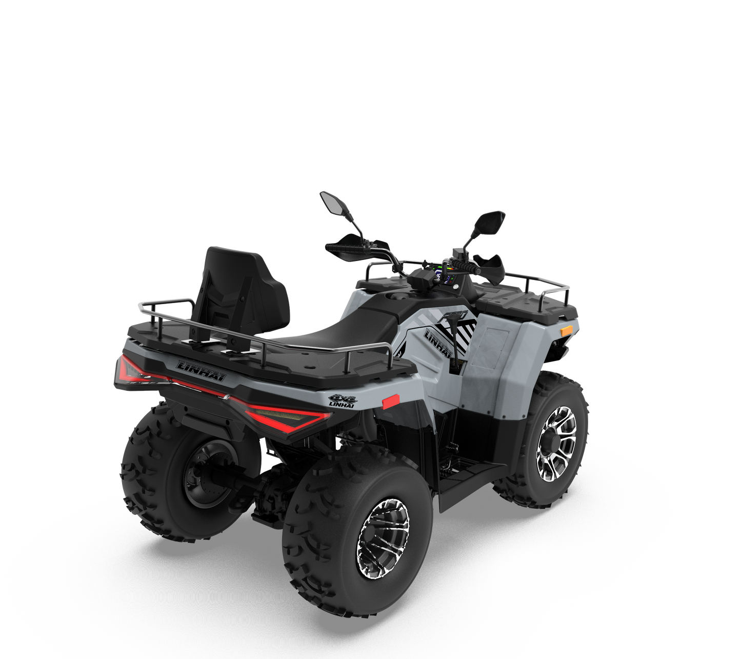 RPS Muscle 300 Deluxe 4X4 Utility ATV with Winch, Blue Tooth speakers and Battery included. Shaft Drive, 22hp