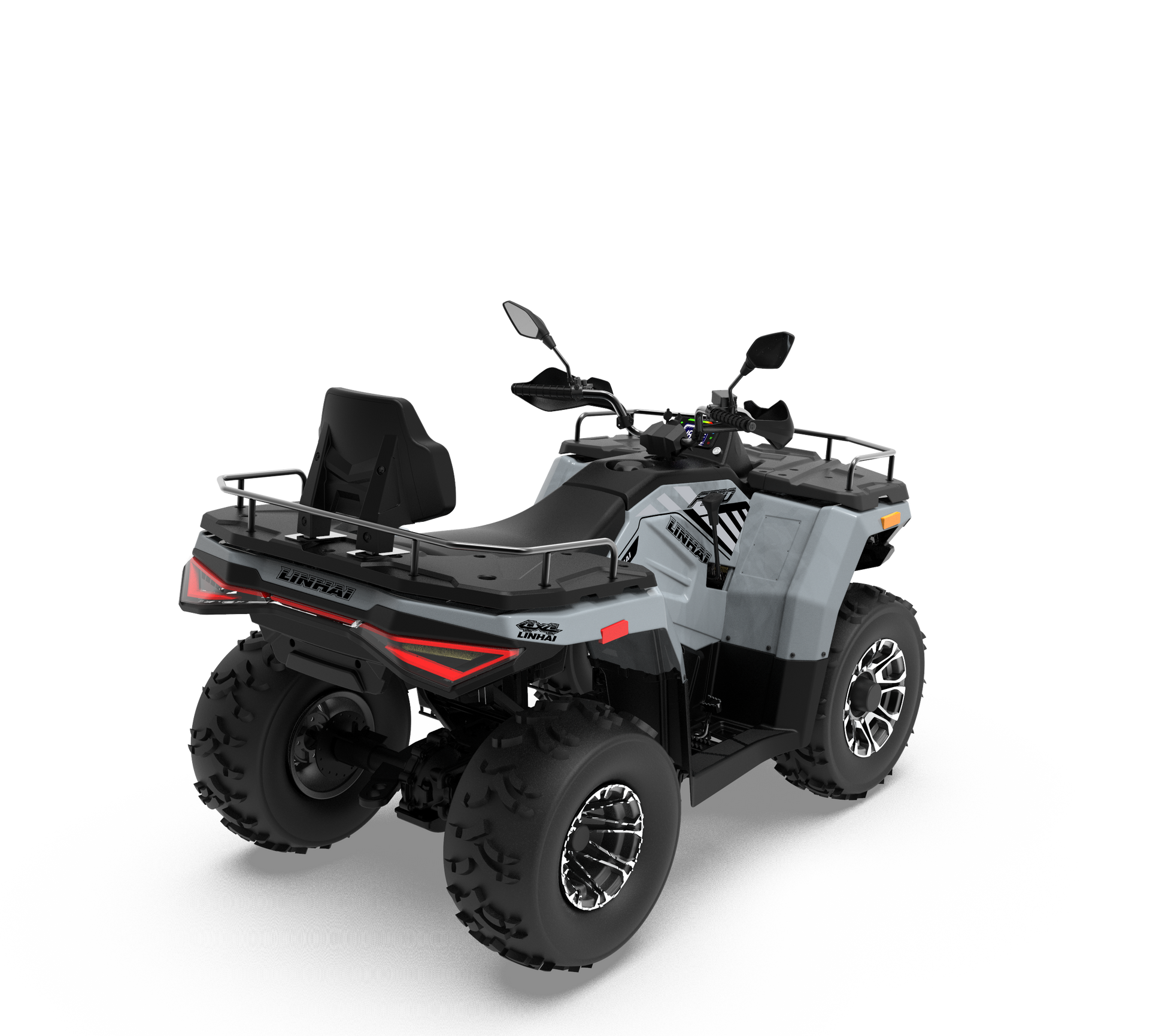 RPS Muscle 300 Deluxe 4X4 Utility ATV with Winch, Blue Tooth speakers and Battery included. Shaft Drive, 22hp
