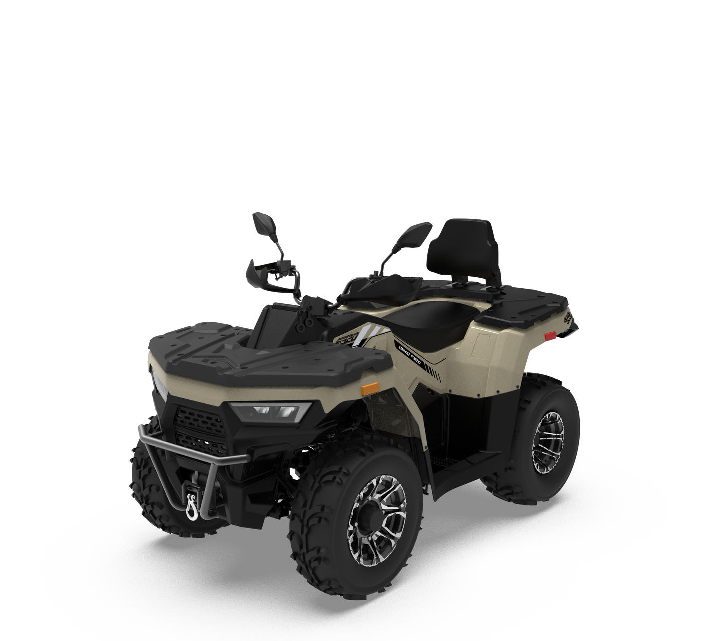 RPS Muscle 300 Deluxe 4X4 Utility ATV with Winch, Blue Tooth speakers and Battery included. Shaft Drive, 22hp