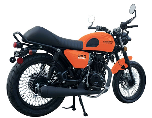 250 Majestic 4 Stroke Manual Dirt Bike w/ Electric & Kick Start