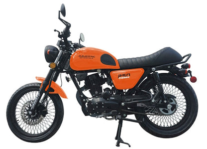 250 Majestic 4 Stroke Manual Dirt Bike w/ Electric & Kick Start