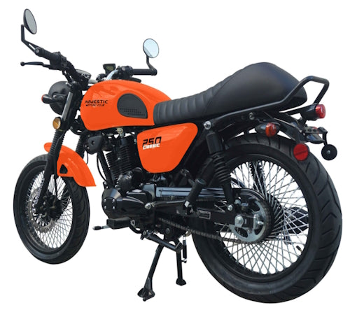 250 Majestic 4 Stroke Manual Dirt Bike w/ Electric & Kick Start