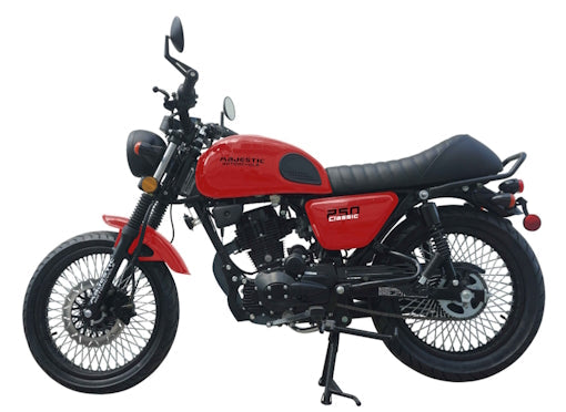 250 Majestic 4 Stroke Manual Dirt Bike w/ Electric & Kick Start