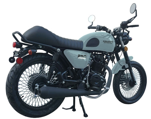 250 Majestic 4 Stroke Manual Dirt Bike w/ Electric & Kick Start