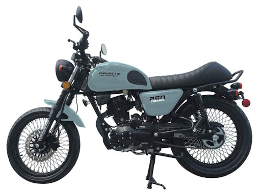 250 Majestic 4 Stroke Manual Dirt Bike w/ Electric & Kick Start