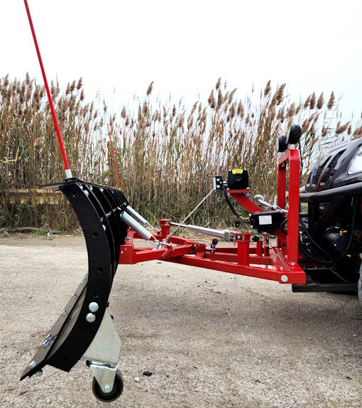 650cc Mammoth Comrade 4x4 UTV With Tuff Lift 84" Sidekick Snow Plow Hydraulic Up/Down L/R
