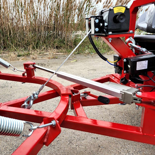 650cc Mammoth Comrade 4x4 UTV With Tuff Lift 84" Sidekick Snow Plow Hydraulic Up/Down L/R