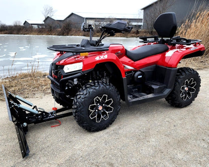 MAXIMUS 450L ATV w/391cc Motor Fuel Injected MSA 4 Wheeler - MAXIMUS 450L W/ PLOW