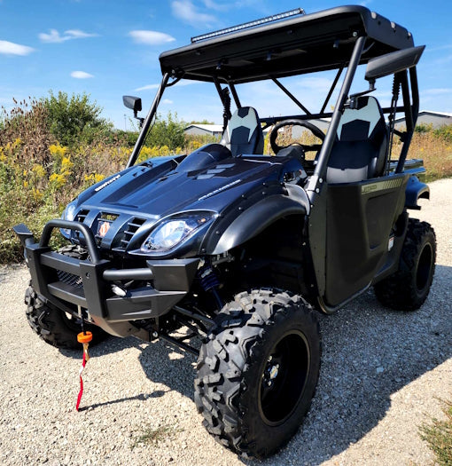 800cc Comrade Maximus 4x4 UTV 2 Seater Golf Cart Utility Vehicle EFI W/Dump - MAXIMUS 800CC - RED