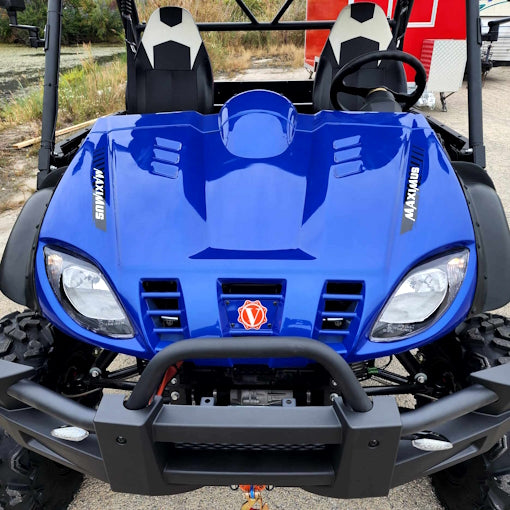 800cc Comrade Maximus 4x4 UTV 2 Seater Golf Cart Utility Vehicle EFI W/Dump - MAXIMUS 800CC - RED