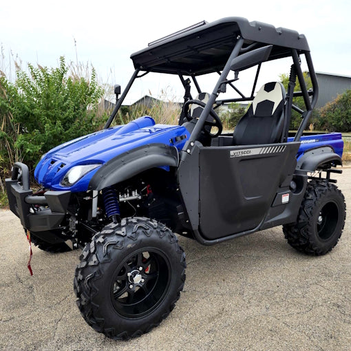800cc Comrade Maximus 4x4 UTV 2 Seater Golf Cart Utility Vehicle EFI W/Dump - MAXIMUS 800CC - BLUE